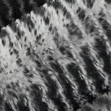 Black Luxe Cuddle Arctic Owl Fabric 58/60"