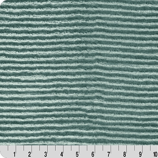 Luxe Cuddle Arctic Owl Spruce Fabric 58/60"