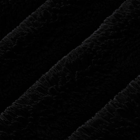 Luxe Cuddle Arctic Rabbit Black Fabric 58/60"