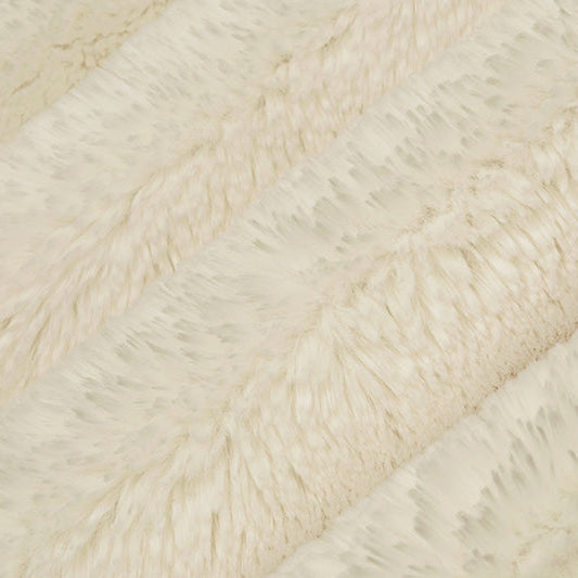 Luxe Cuddle Arctic Rabbit Natural Fabric 58/60
