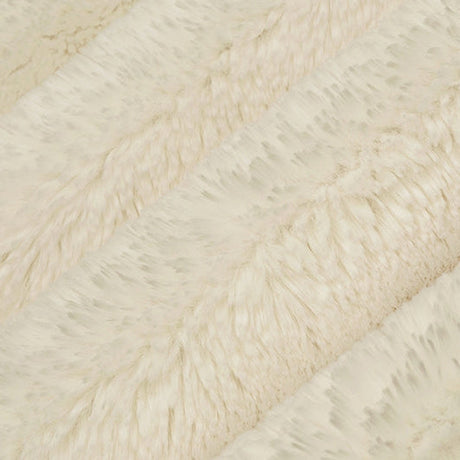 Luxe Cuddle Arctic Rabbit Natural Fabric 58/60