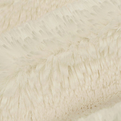 Luxe Cuddle Arctic Rabbit Natural Fabric 58/60