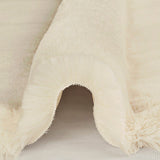 Luxe Cuddle Arctic Rabbit Natural Fabric 58/60