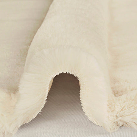 Luxe Cuddle Arctic Rabbit Natural Fabric 58/60