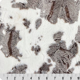 Chocolate Luxe Cuddle Baby Calf Fabric 58/60"
