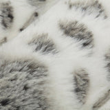 Gunmetal Luxe Cuddle Alaskan Bunny Fabric 58/60"