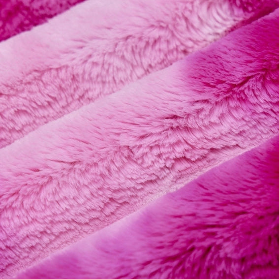 Minky Fabric Cerise Luxe Cuddle Fusion Bunny 58/60"