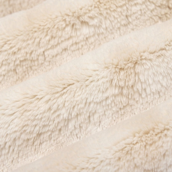 Luxe Cuddle Bunny Fusion Creme Fabric 58/60"