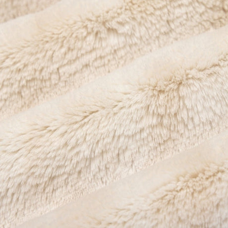 Luxe Cuddle Bunny Fusion Creme Fabric 58/60"