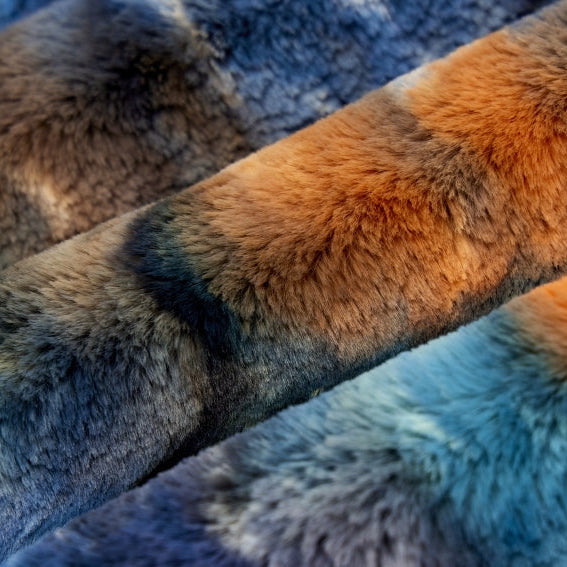 Luxe Cuddle Bunny Fusion Dragonfly Fabric 58/60"