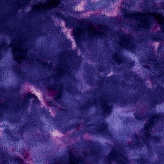 Minky Fabric Grape Jam Luxe Cuddle Fusion Bunny 58/60