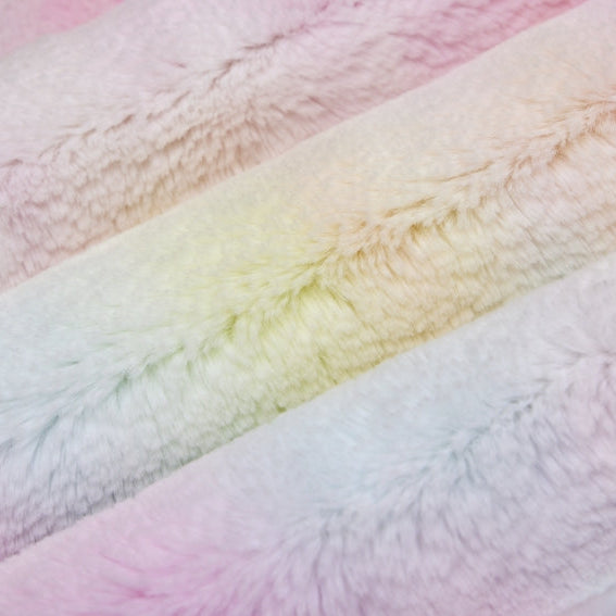 Minky Cuddle Fabric Pastel Luxe Cuddle Fusion Bunny 58/60"