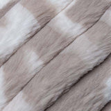 Luxe Cuddle Bunny Jungle Cat Fabric Coconut Cream 58/60"