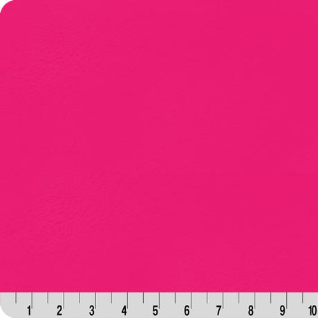 Minky Fabric Luxe Cuddle Bunny Lush Think Pink 58/60