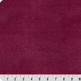 Luxe Cuddle Bunny Black Cherry Fabric 58/60