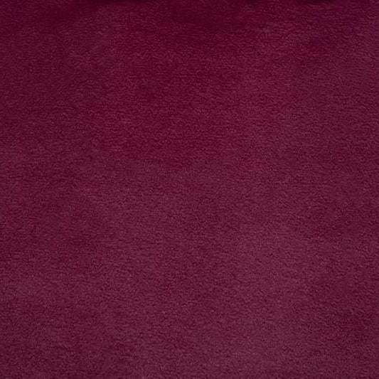Luxe Cuddle Bunny Black Cherry Fabric 58/60