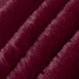 Luxe Cuddle Bunny Black Cherry Fabric 58/60