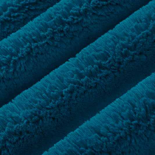 Luxe Cuddle Bunny Dark Sea Fabric 58/60