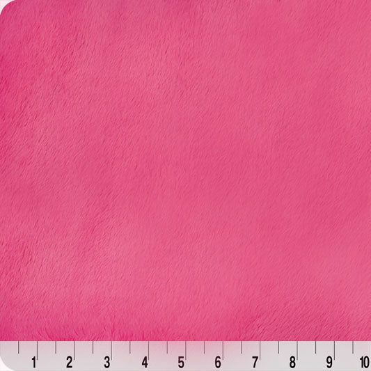 Luxe Cuddle Bunny Fuchsia Fabric 58/60