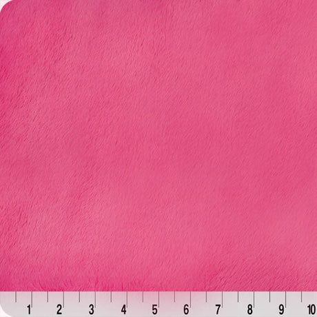 Luxe Cuddle Bunny Fuchsia Fabric 58/60