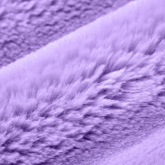 Luxe Cuddle Bunny Lavender Fabric 58/60