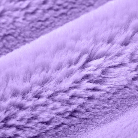 Luxe Cuddle Bunny Lavender Fabric 58/60