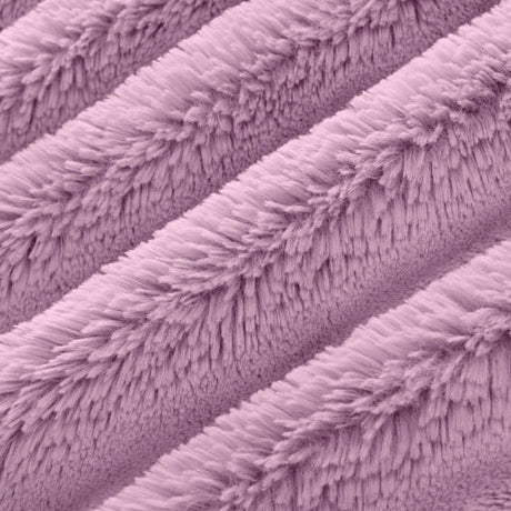 Luxe Cuddle Bunny Misty Mauve Fabric 58/60"