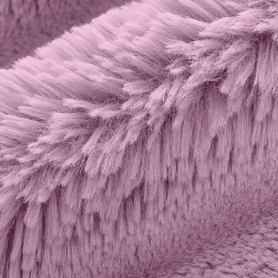 Luxe Cuddle Bunny Misty Mauve Fabric 58/60"