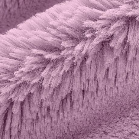 Luxe Cuddle Bunny Misty Mauve Fabric 58/60"