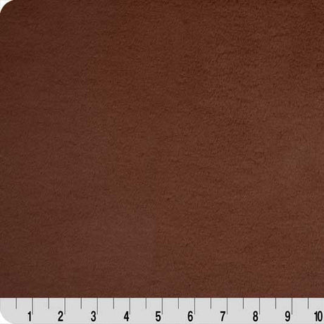 Luxe Cuddle Bunny Mocha Fabric 58/60"