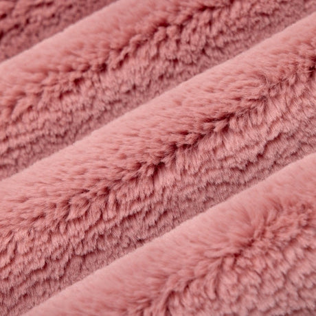 Luxe Cuddle Bunny Peach Quartz Fabric 58/60"