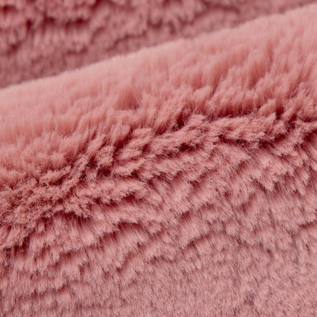Luxe Cuddle Bunny Peach Quartz Fabric 58/60"