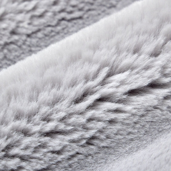Luxe Cuddle Bunny Silver Fabric 58/60"