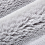 Luxe Cuddle Bunny Silver Fabric 58/60"
