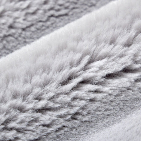 Luxe Cuddle Bunny Silver Fabric 58/60"