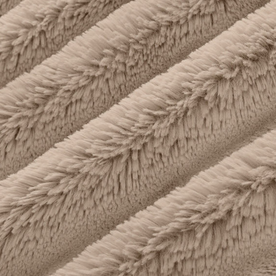 Luxe Cuddle Bunny Simply Taupe Fabric 58/60"