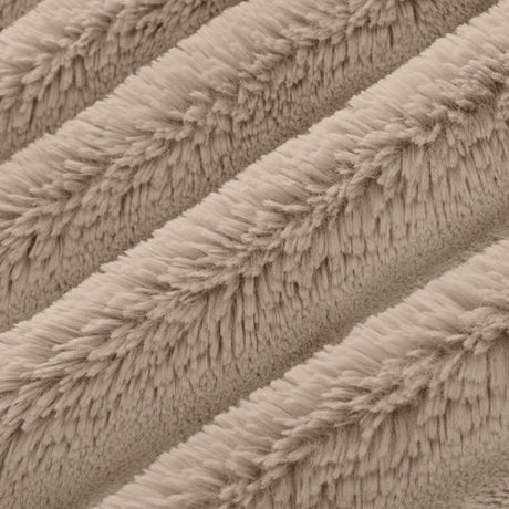 Luxe Cuddle Bunny Simply Taupe Fabric 58/60"