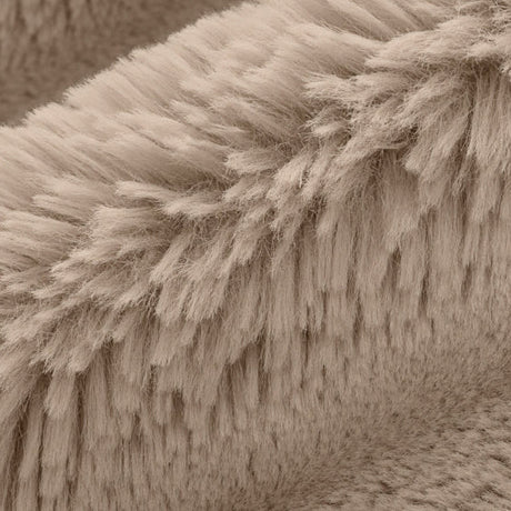Luxe Cuddle Bunny Simply Taupe Fabric 58/60"