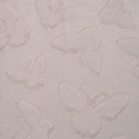 Minky Plush Butterfly Pearl Fabric