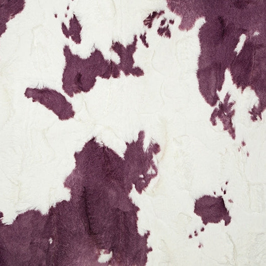 Luxe Cuddle Calf Sugarplum Fabric 58/60"