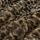 Cuddle Fabric Chocolate Luxe Cuddle Cheetah 58/60