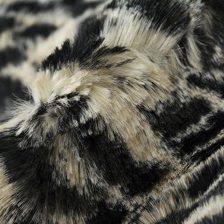 Minky Fabric Taupe Luxe Cuddle Cheetah 58/60