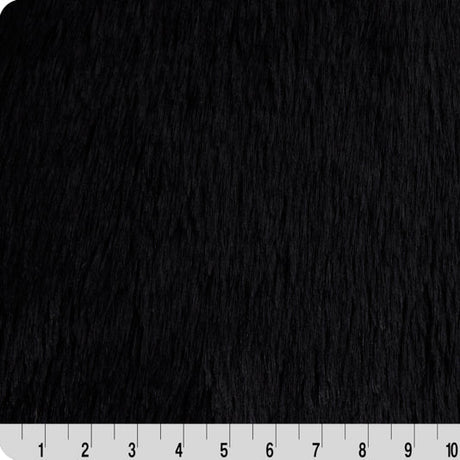 Black Luxe Cuddle Dreamy Fabric 58/60