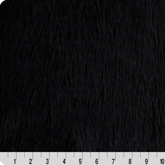 Black Luxe Cuddle Dreamy Fabric 58/60