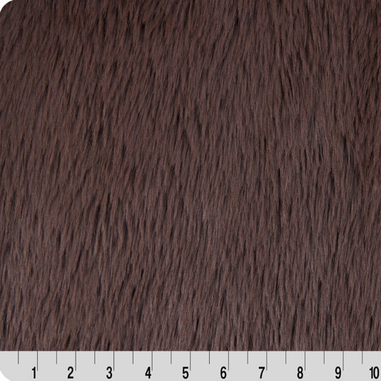 Luxe Cuddle Dreamy Brown Fabric 58/60"