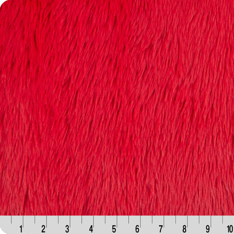 Luxe Cuddle Dreamy Red Fabric 58/60"