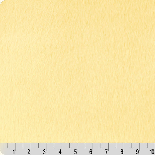 Luxe Cuddle Encore Banana Fabric 58/60"