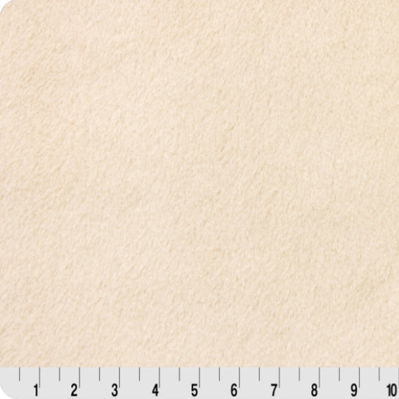 Luxe Cuddle Encore Beige Fabric 58/60"