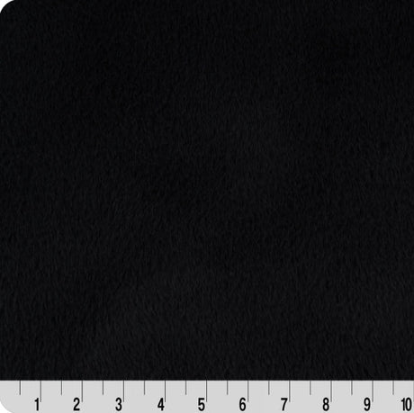 Luxe Cuddle Encore Black Fabric 58/60"