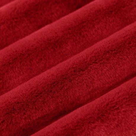 Luxe Cuddle Encore Cardinal Fabric 58/60